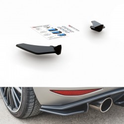 Splitters Πίσω Προφυλακτήρα Δεξιά & Αριστερά Για VW Golf VII (7) GTI 2013-2016 Μαύρο Maxton Design 2 Τεμάχια